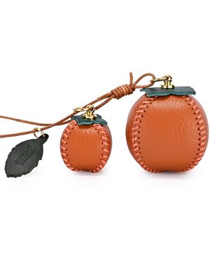 Old Trend Persi Mini Handcrafted Botanical Fruit Charm - Orange