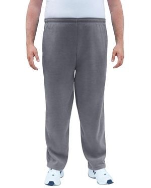 Kingsize Big & Tall Explorer Plush Fleece Pants - Gray