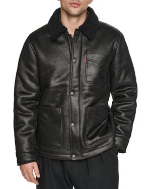 Levi's Shearling Classic-fit Ranch Jacket - Black