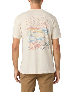 O'neill Sportswear Marathon Short Sleeve T-shirt - White