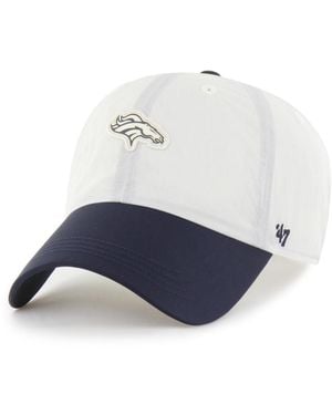 '47 Denver Broncos Modernia Clean Up Adjustable Hat - Blue