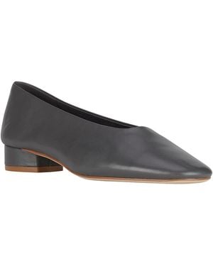 Jeffrey Campbell Trustee High-vamp Slip-on Flats - Gray