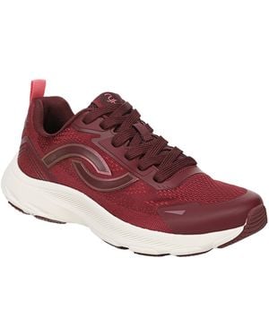Ryka Devine Walking Lace-up Sneakers - Red