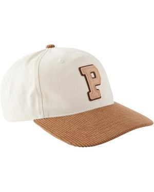 Cotton On 5 Panel Hat - White