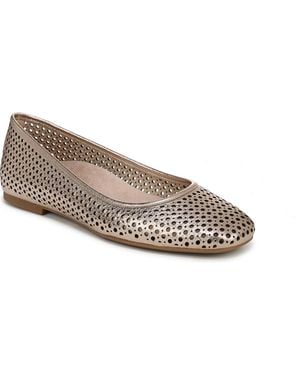 Vionic Orinda Perf Ballet Flats - Brown