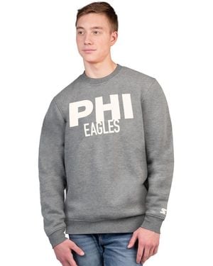 Starter Philadelphia Eagles Assist Sweatshirt - Gray
