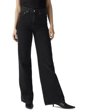 Levi's Ribcage Wide-leg Jeans - Black