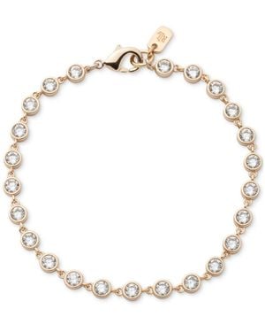 Ralph Lauren Cubic Zirconia Tennis Flex Bracelet - Metallic