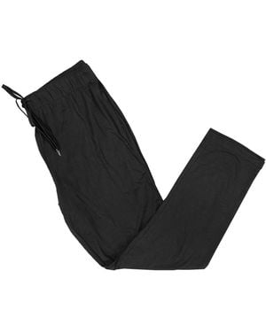Galaxy By Harvic Plus Size Loose Fit Classic Lounge Pants - Black