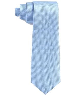 Tom Baine Printed Classic Tie - Blue