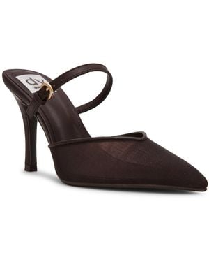Dolce Vita Geanie Woven Pointed Toe Pumps - Brown