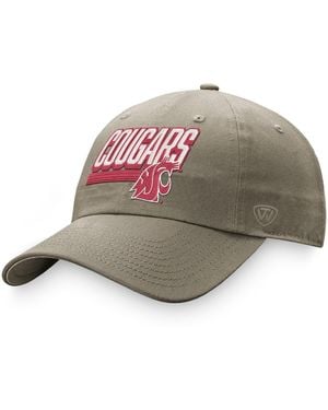 Top Of The World Washington State Cougars Slice Adjustable Hat - Green
