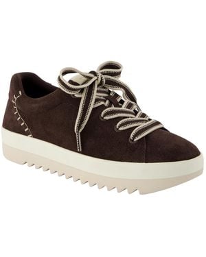 TOMS Rea Lace-up Platform Sneakers - Brown