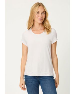 Olsen Cap Sleeve T-shirt - White
