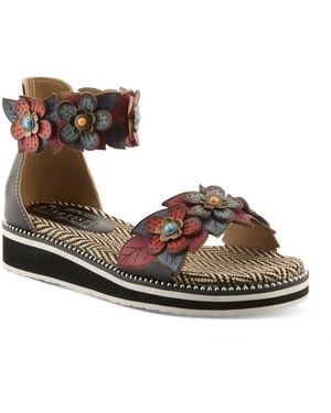 L'ARTISTE Spring Step Cruzer Sandal - Brown
