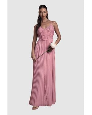 Oasis Bridesmaid Dress With Ruffle Detail - Pink