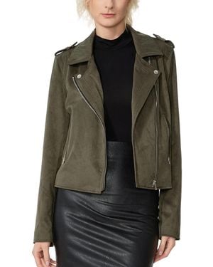 Kimi + Kai Kimi + Kai Faux Suede Moto Jacket - Black