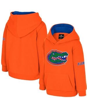 Colosseum Athletics Toddler Florida Gators Big Logo Volume Fleece Pullover Hoodie - Orange