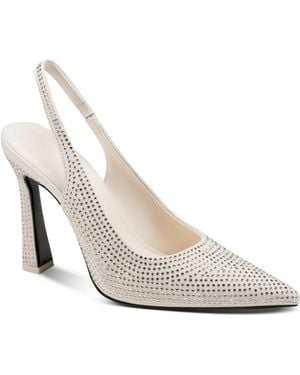 DKNY Caytina Slingback Pumps - White