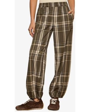 Sanctuary Petite Micro Pull-on Balloon Pants - Green