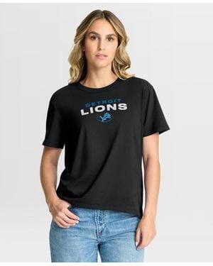 Fanatics Detroit Lions Fade Legacy T-shirt - Black