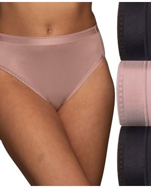 Vanity Fair Comfort Where It Counts Hi-cut Brief - Brown