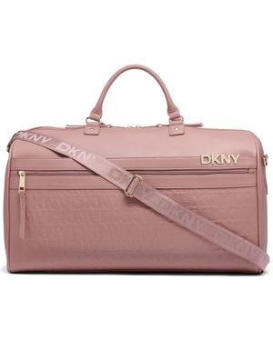 DKNY Clean Cut 21" Duffel - Pink