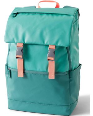 Lands' End Kids Flap Front Backpack - Green