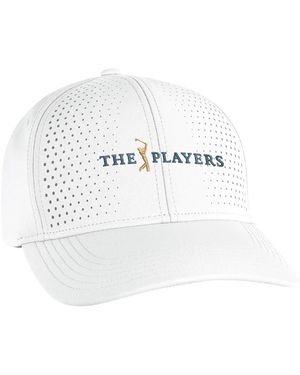 Ahead Goldman Airflow High-crown Curved-bill Snap-closure Baseball Cap - White