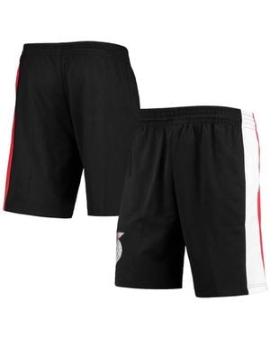 Mitchell & Ness Portland Trail Blazers Hardwood Classics 75th Anniversary Swingman Shorts - Black