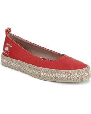Blowfish Benita Ballerina Skimmer Shoes - Red