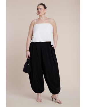 Eloquii Dramatic Balloon Pants - Multicolor