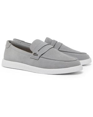 Lacoste Cochet Casual Slip-on Loafers - Gray
