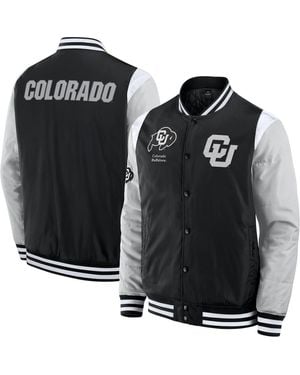Fanatics Colorado Buffaloes Elementsâ Elite Full-snap Jacket - Black