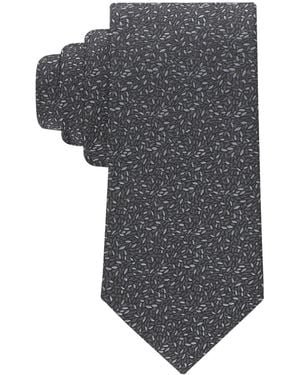 Calvin Klein Madison Botanical Tie - Gray