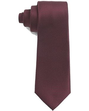 Tom Baine Polka Dot Classic Tie - Purple