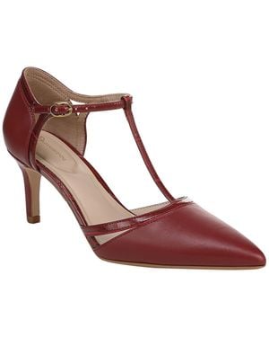 Giani Bernini Ammelia Pointed Toe T-strap Pumps - Brown