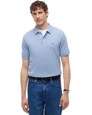 Tommy Hilfiger Essential Knit Short-sleeve Polo Shirt - Blue