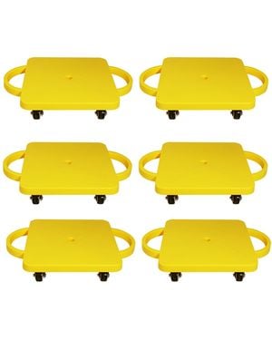 Gse Games & Sports Expert Floor Scooter Board - Yellow
