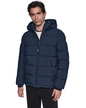 DKNY Classic Puffer Jacket - Blue