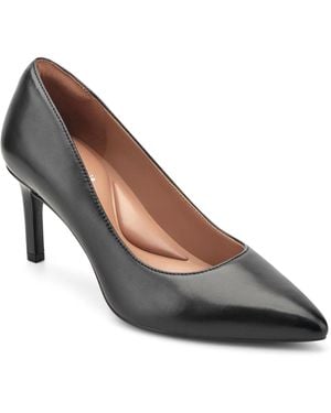 Easy Spirit Cristel Eflex Pointed Toe Pumps - Metallic