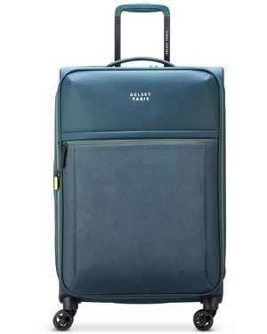 Delsey Paris Brochant 3 Medium Expandable Spinner - Blue