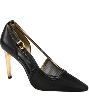 Donna Karan Silvana High Slip-on Pumps - Black