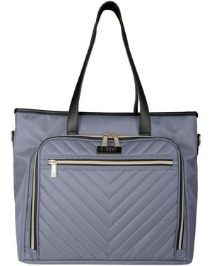 Kenneth Cole Kenneth Cole Lexington Laptop Business Tote - Gray