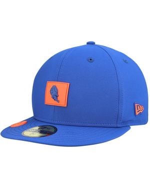KTZ New York Mets 2026 Clubhouse Alternate 59fifty Fitted Hat - Blue