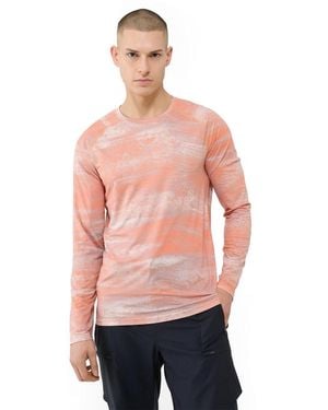 4F Quick-drying Cycling Long Sleeve T-shirt - Red