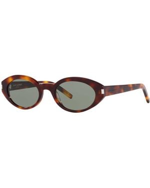 Saint Laurent Round Sunglasses - Multicolor
