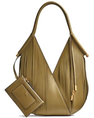 Donna Karan Baldwin Laser-cut Mini Shoulder Bag - Green