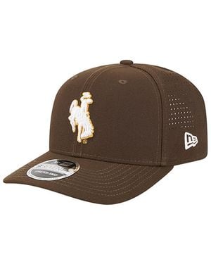 KTZ Wyoming Cowboys Team 9seventy Adjustable Hat - Brown