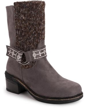 Muk Luks Arya Alice Boots - Brown